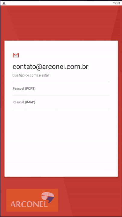 E-mail corporativo - Arconel