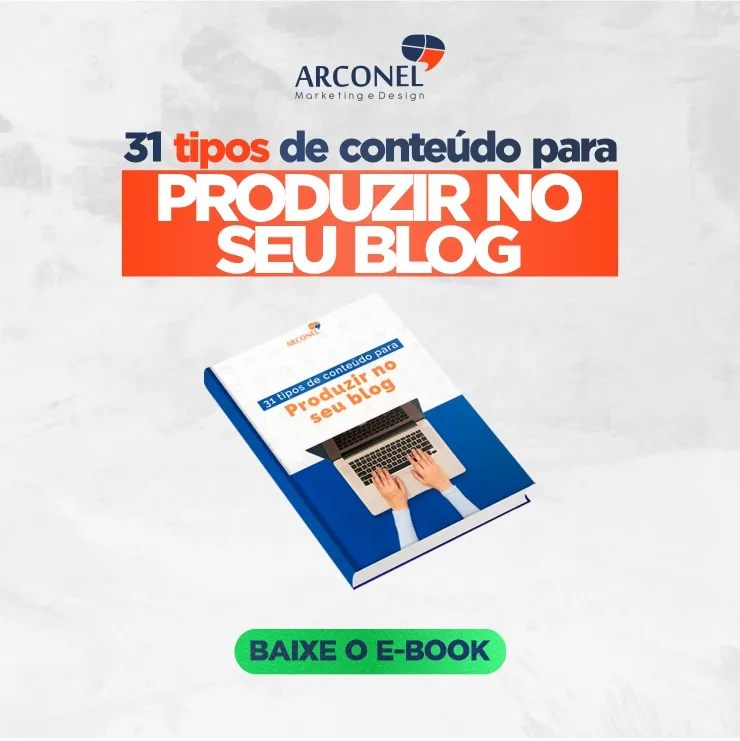 Lista gratuita com 31 tipos de conteúdo para blog – Arconel