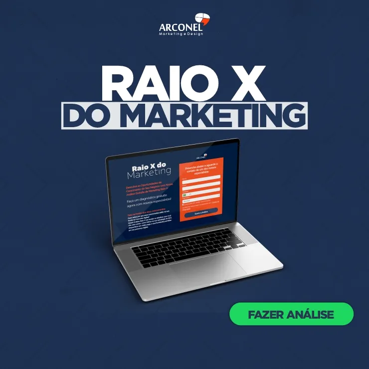 Análise gratuita Raio X do Marketing para empresas – Arconel
